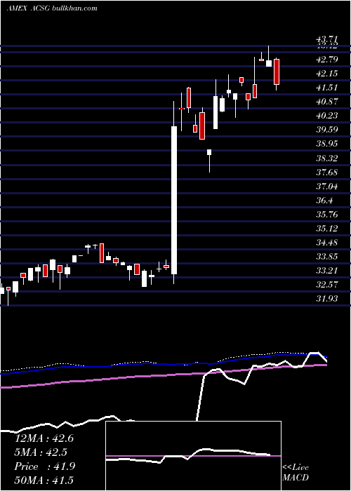  weekly chart XtrackersMsci