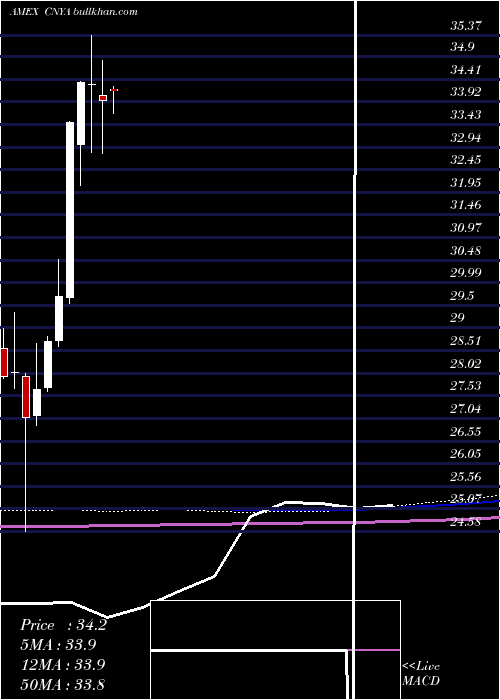  monthly chart IsharesMsci