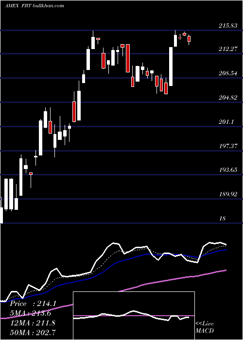  Daily chart NyseArca