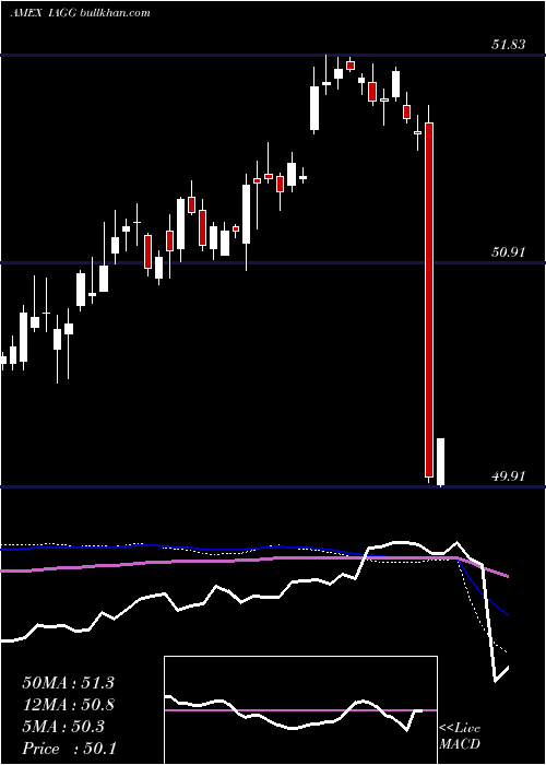  weekly chart IsharesInternational