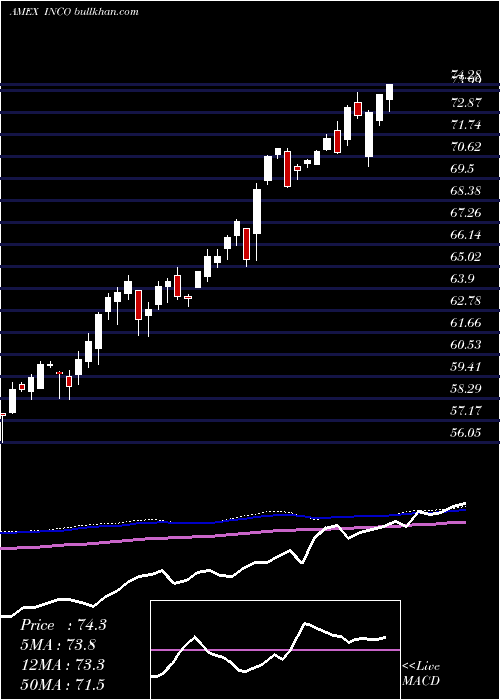  weekly chart IndiaConsumer