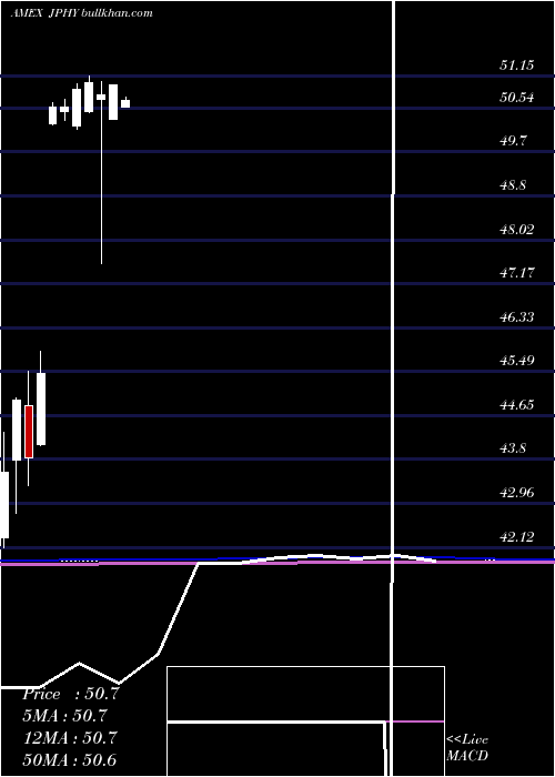  monthly chart JpmDiversified