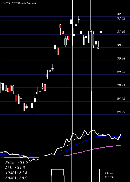  Daily chart NusharesEsg