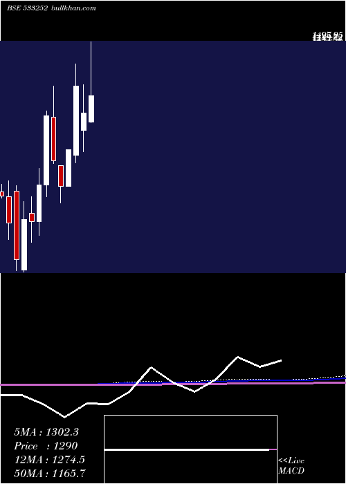  monthly chart WelspunInv