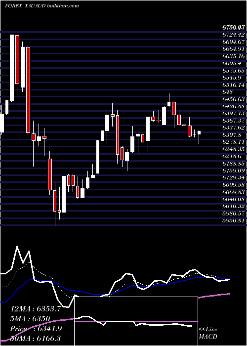  Daily chart GoldAustralian