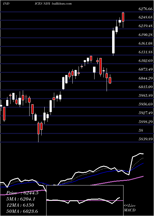  Daily chart Nasdaq100