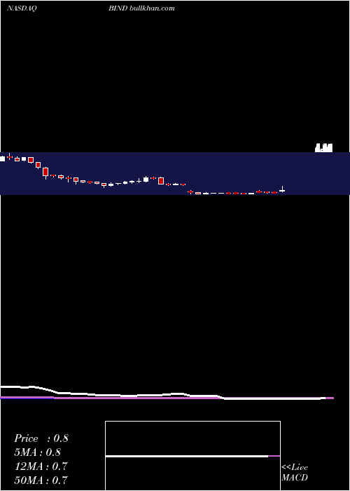  weekly chart BindTherapeutics