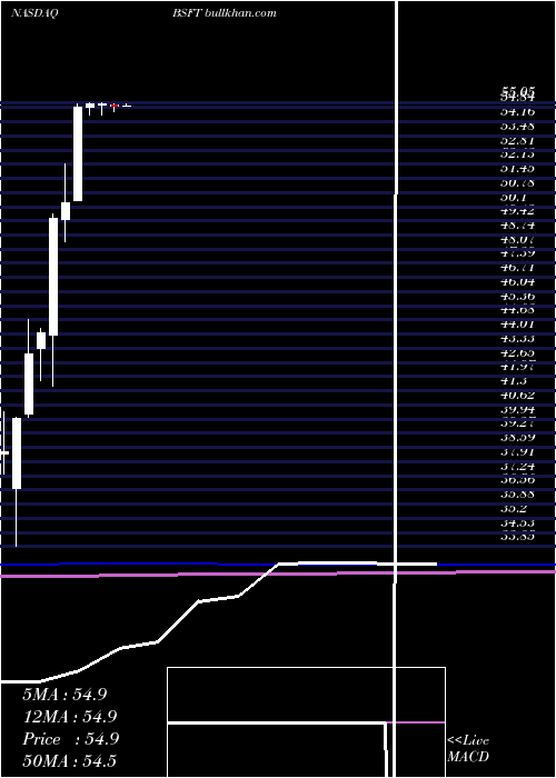  monthly chart BroadsoftInc