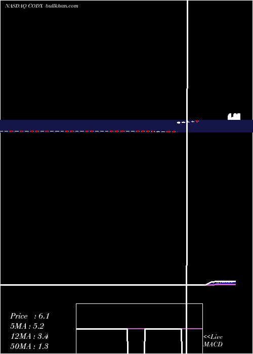  Daily chart CoDiagnostics