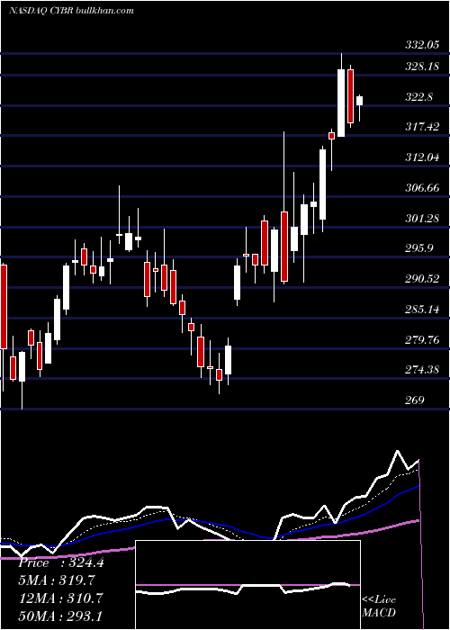  Daily chart CyberarkSoftware