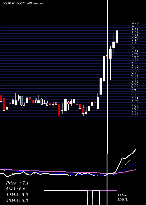  Daily chart ElectrocoreInc