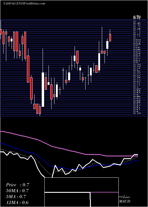  Daily chart EnochianBiosciences