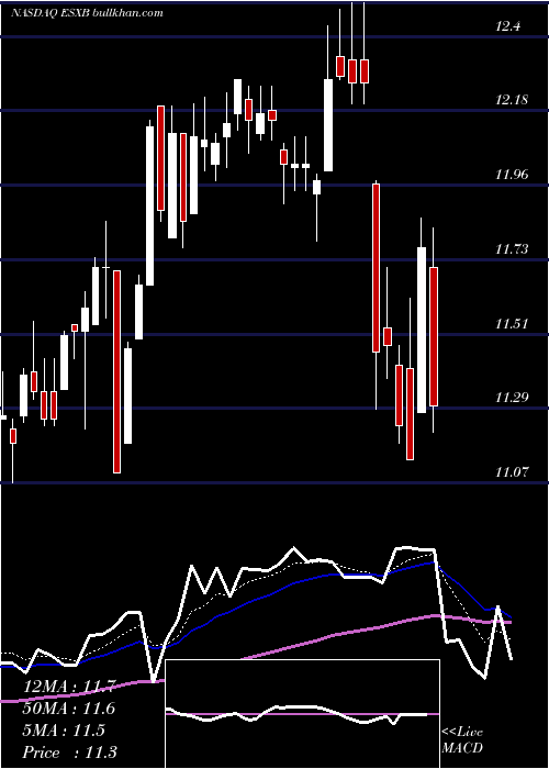  Daily chart CommunityBankers