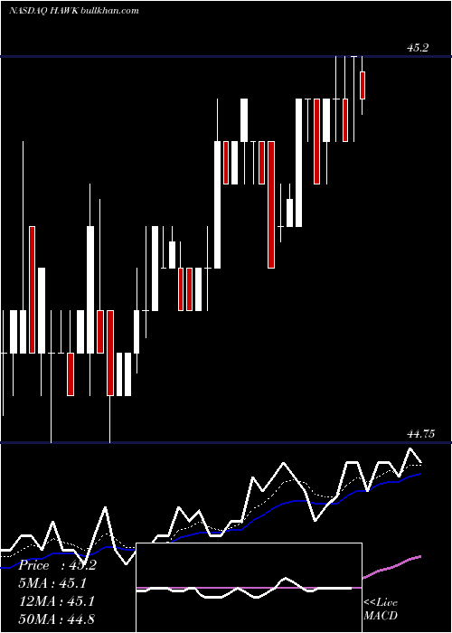  Daily chart BlackhawkNetwork