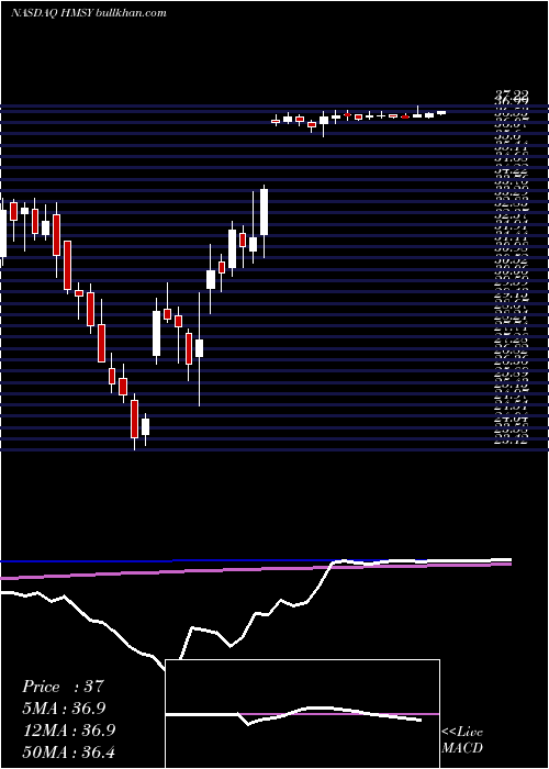  weekly chart HmsHoldings