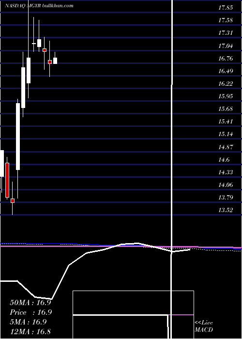  monthly chart MagyarBancorp