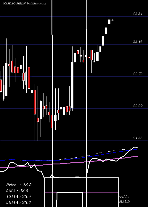  weekly chart MarlinBusiness
