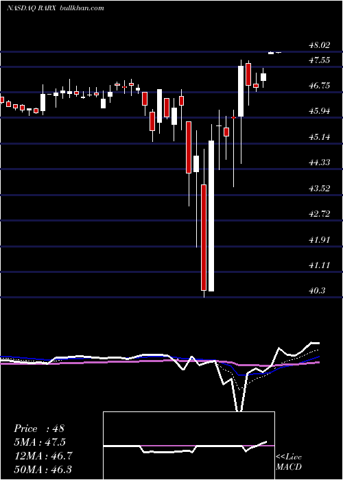  Daily chart RaPharmaceuticals