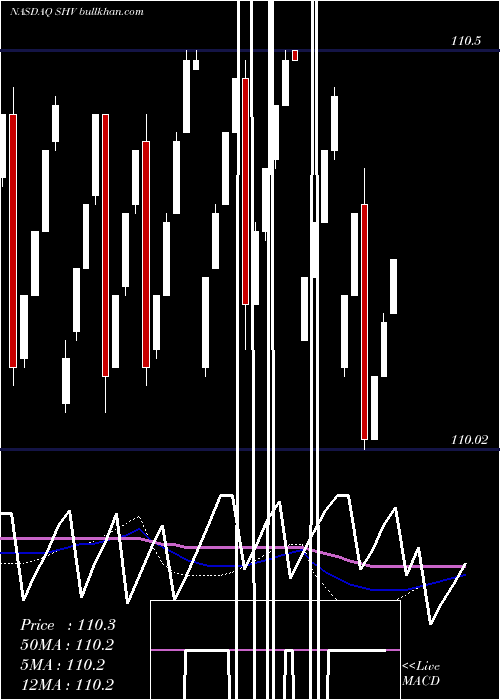  weekly chart IsharesShort