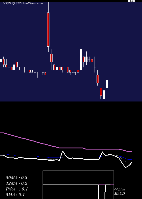  Daily chart SiennaBiopharmaceuticals