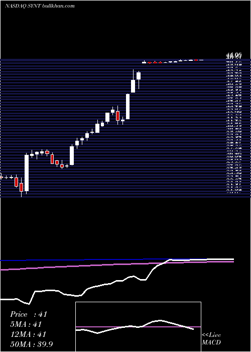  weekly chart SyntelInc