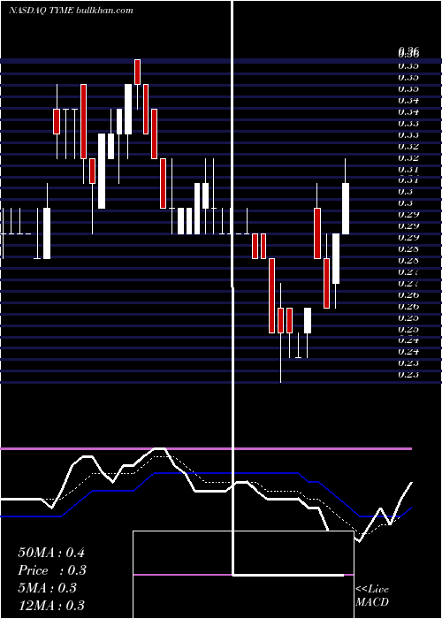  Daily chart TymeTechnologies