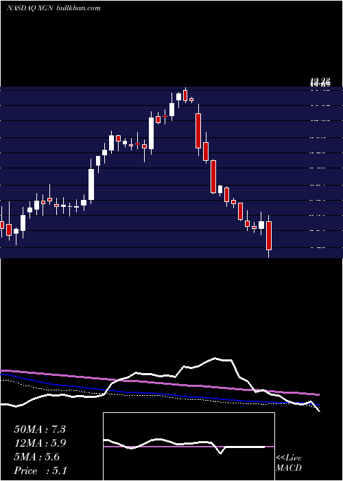  weekly chart ExagenInc