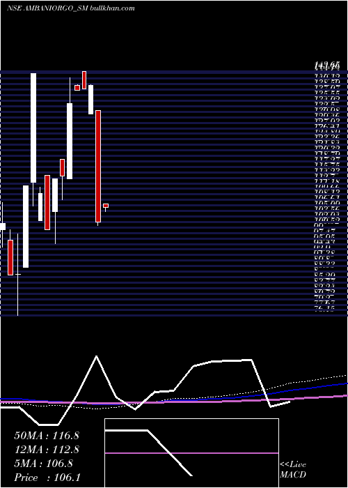  monthly chart AmbaniOrgochem