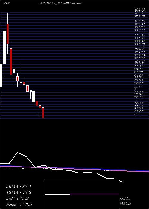  weekly chart BhadoraIndustries