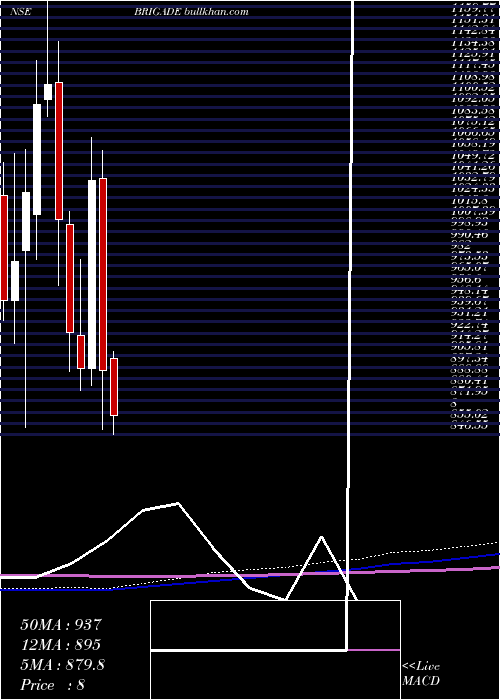  monthly chart BrigadeEnterprises