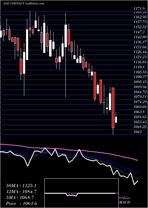  Daily chart CheviotCompany