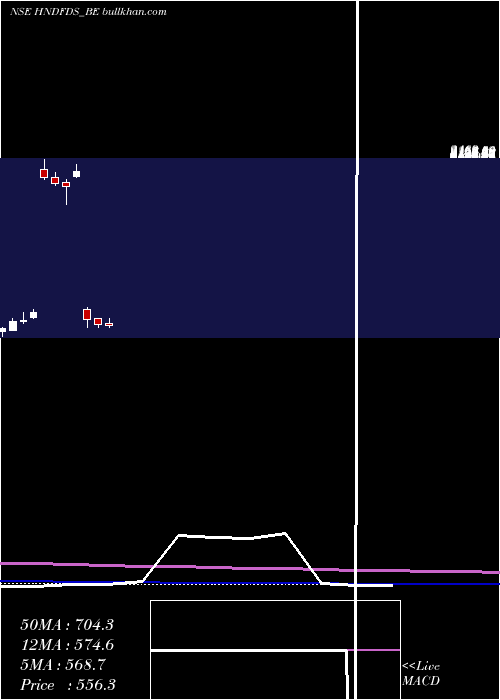 monthly chart HindustanFoods