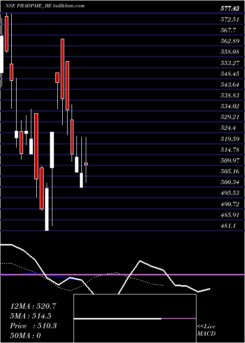  Daily chart PradeepMetals