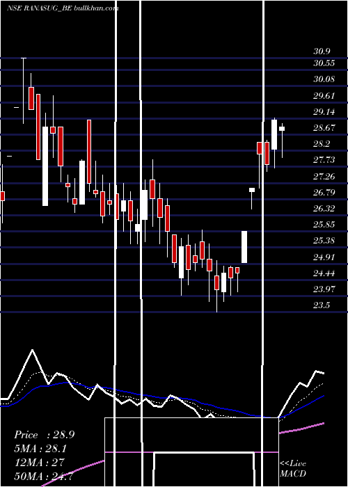  Daily chart RanaSugars