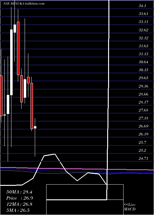  monthly chart ShreeRenuka