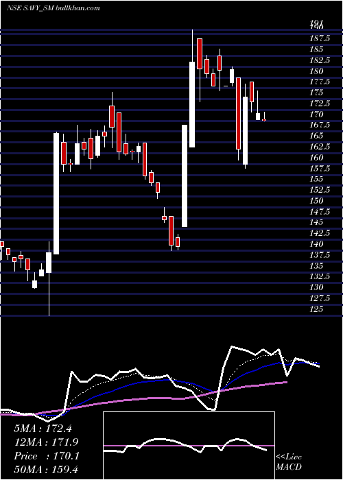  Daily chart SavyInfra