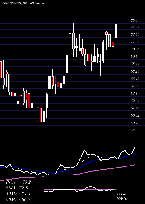  Daily chart SignetIndustries