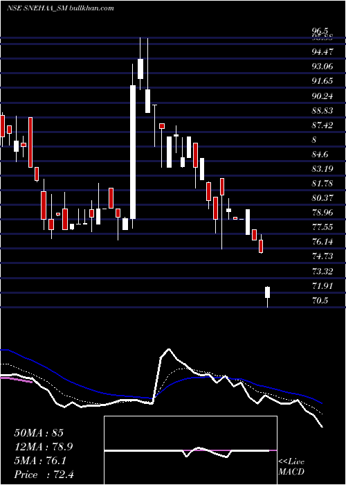  Daily chart SnehaaOrganics