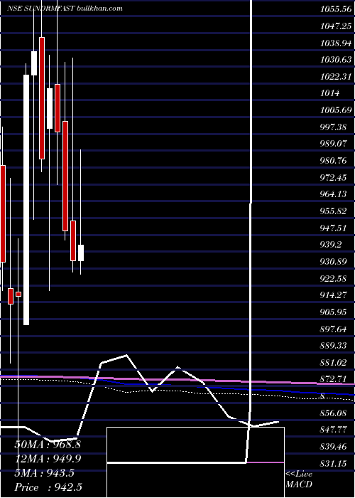  monthly chart SundramFasteners