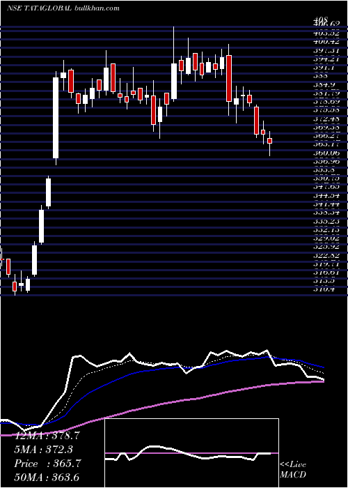  Daily chart TataGlobal