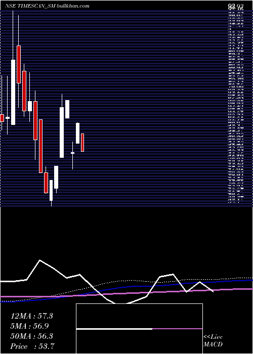  monthly chart TimescanLogistics