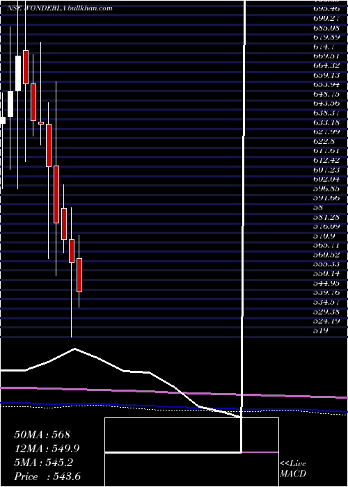  monthly chart WonderlaHolidays
