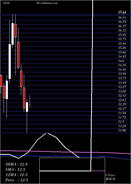  monthly chart BrightviewHoldings