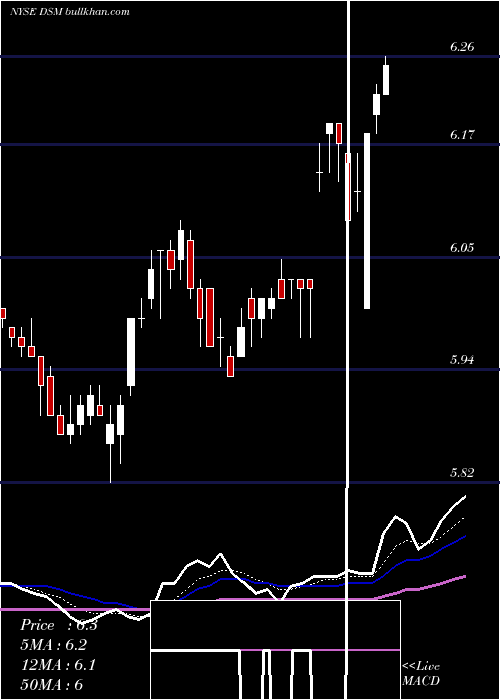  Daily chart DreyfusStrategic