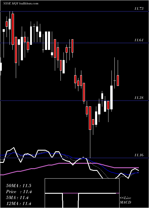  Daily chart BlackrockMuniyield