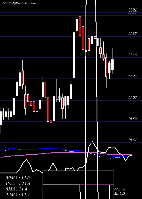  weekly chart BlackrockMuniyield
