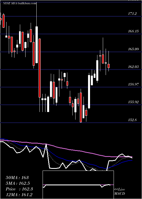  Daily chart MsaSafety