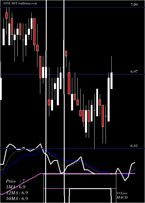  Daily chart MunivestFund