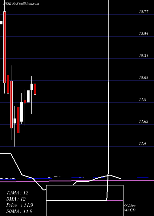  monthly chart NuveenArizona