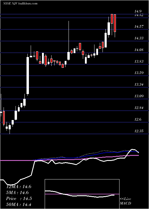  weekly chart NuveenNew